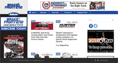 Desktop Screenshot of brakeandfrontend.com